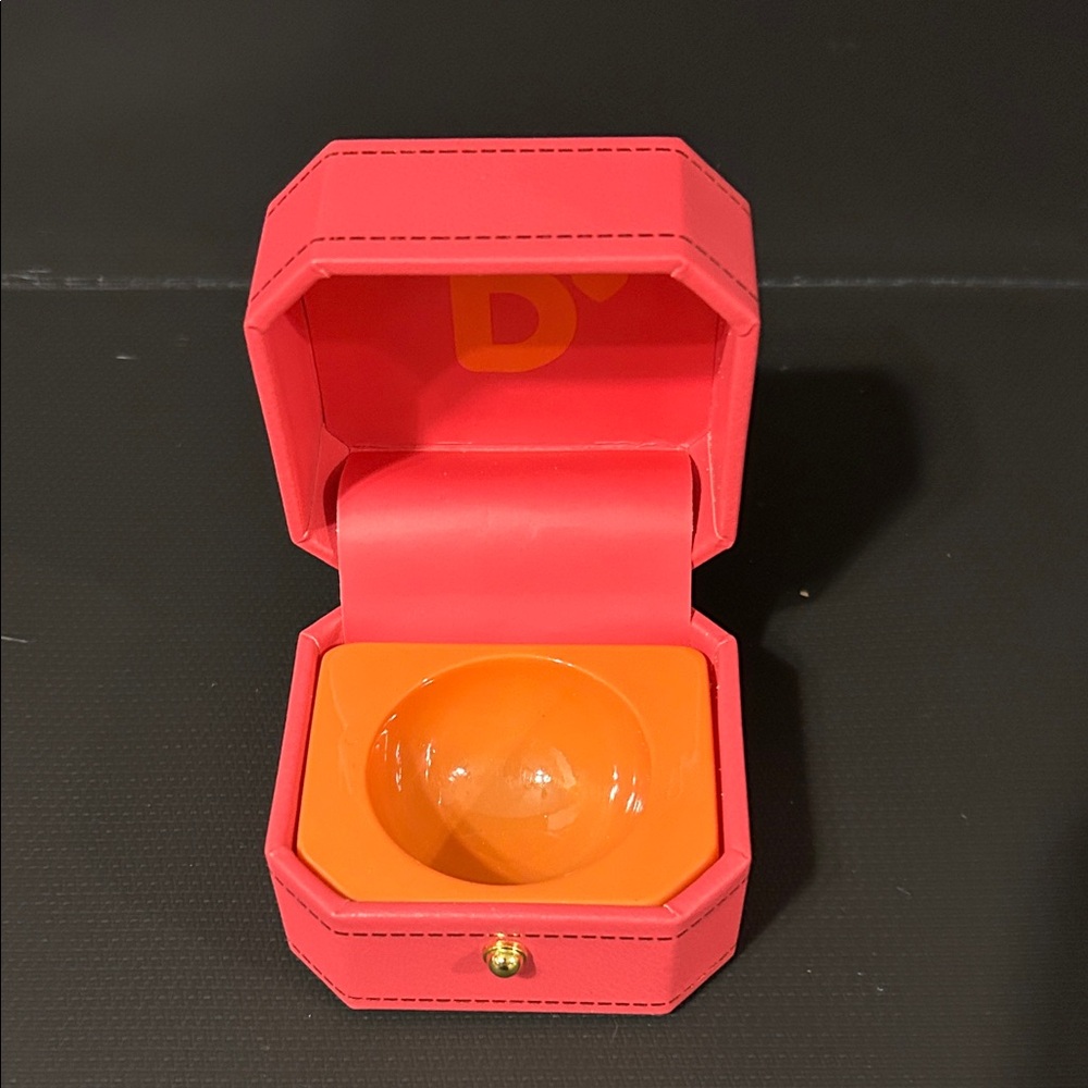 Vera Wang Pink and Orange Small Decorative Trinket Vase